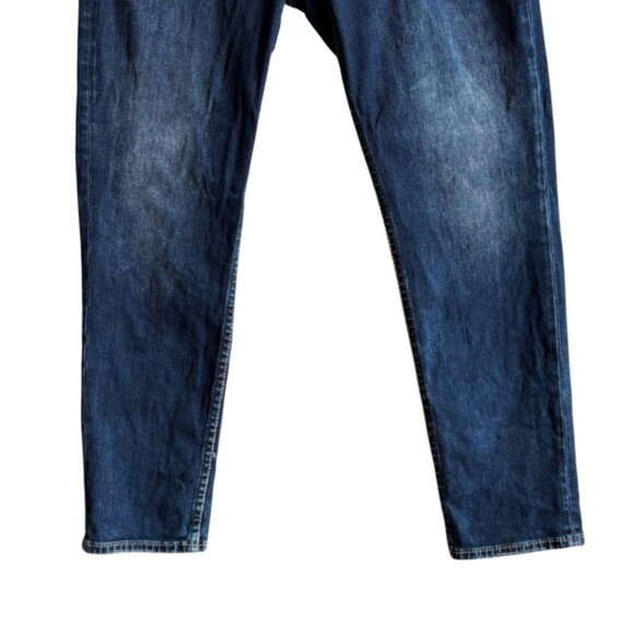 Silver Jeans Boyfriend Fit Dark Indigo 28x27 Mid Rise - Picture 4 of 13